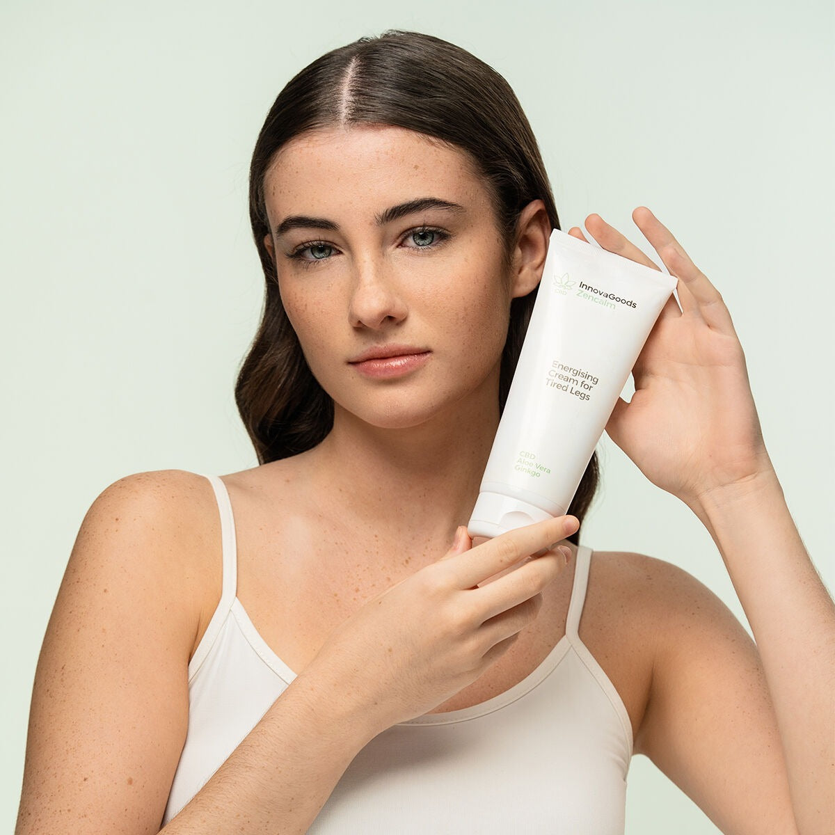 Energising CBD Leg Cream 200ml – Soothing Aloe Vera & Ginkgo Body Cream for Tired Legs