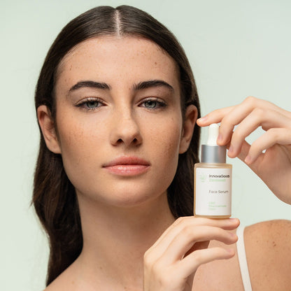 CBD-Gesichtsserum mit Niacinamid & Hafer – Zenboost Gesichtsserum 30ml