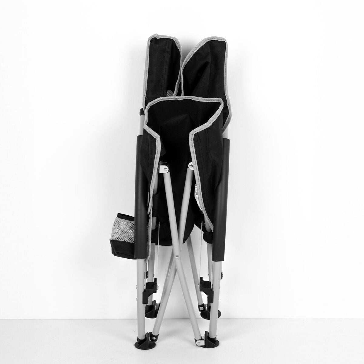 Foldable Outdoor Camping Chair – Portable Padded Leisure Chair with Armrests