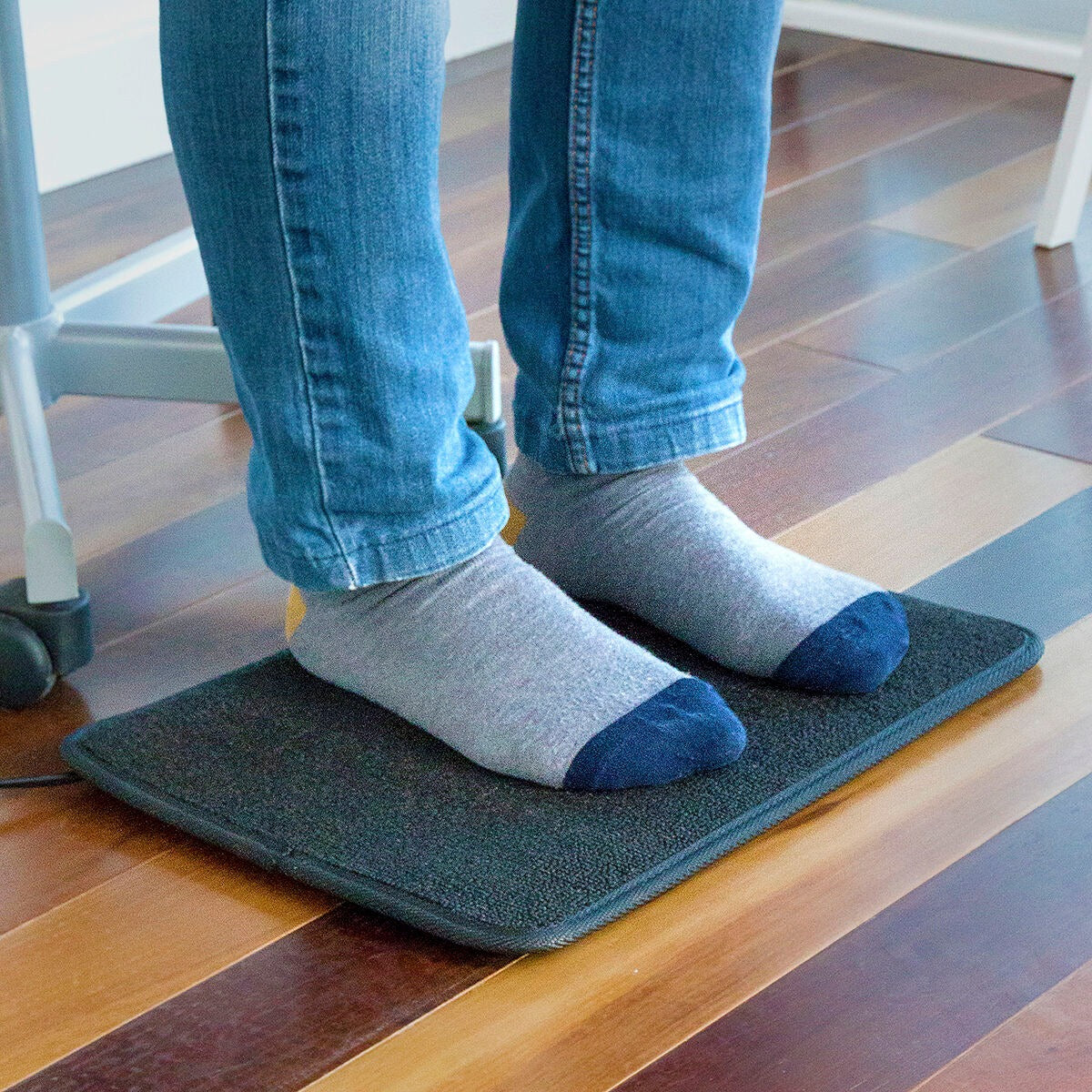 Electric Heated Foot Mat – 40×30 cm Adjustable Warmth Foot Warmer for Home & Office