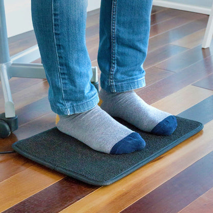 Electric Heated Foot Mat – 40×30 cm Adjustable Warmth Foot Warmer for Home & Office
