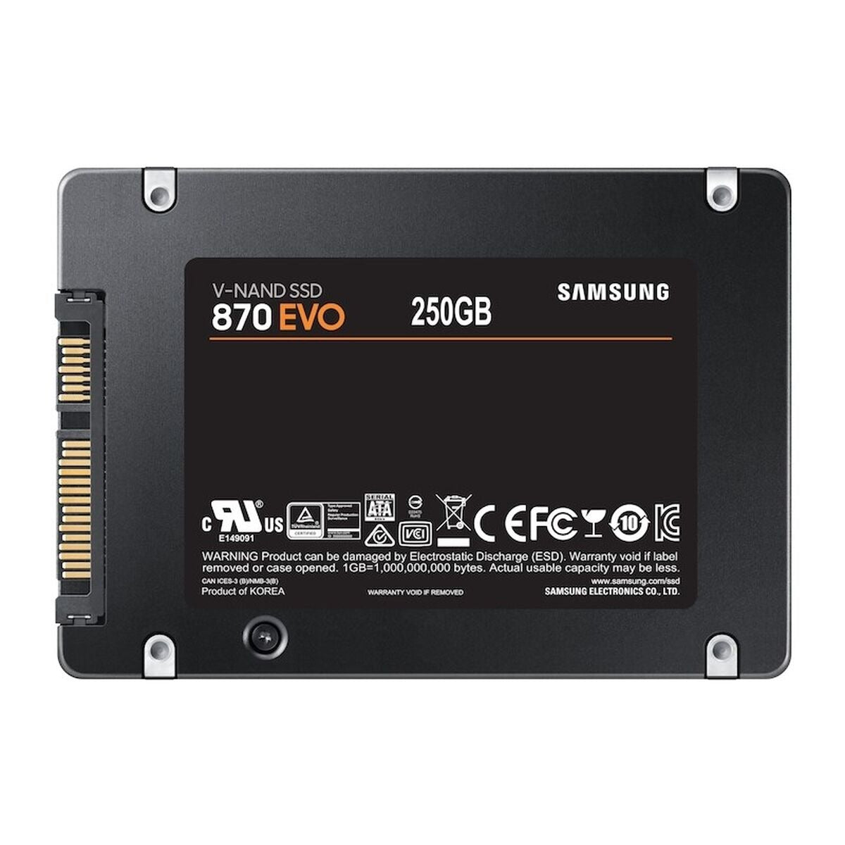 Hard Drive Samsung 870 EVO 250 GB SSD