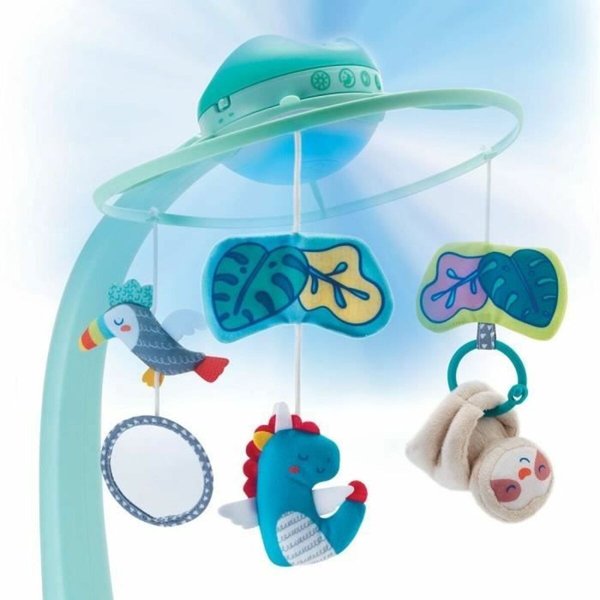 3-in-1 Baby-Nachtlicht & Soundmaschine – Tragbare beruhigende Schlafhilfe
