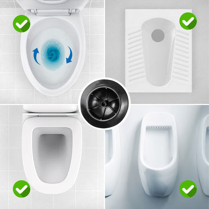High-Pressure Air Drain Plunger – 5-in-1 Clog Remover with Interchangeable Heads