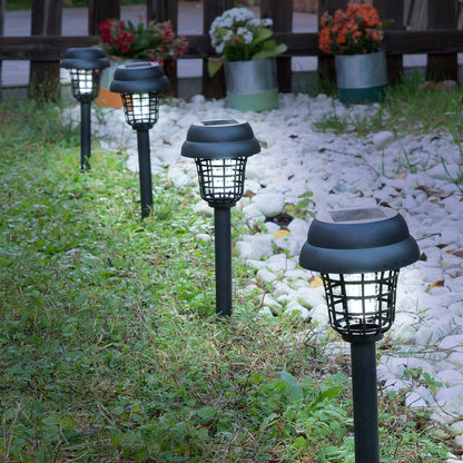 Solar-Powered LED Insect & Mosquito Killer Garden Light – Automatic Outdoor Bug Zapper