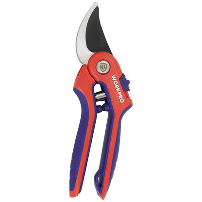 WORKPRO SK5 Bypass Pruning Shears – 19 mm Cutting Capacity, 215 mm Garden Secateurs