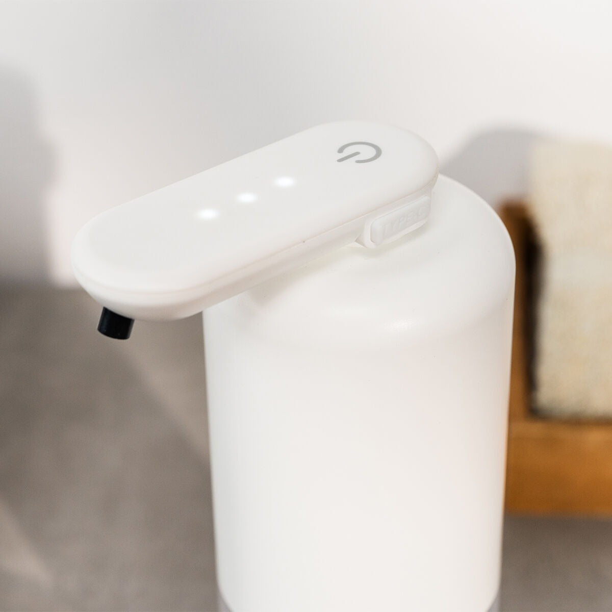 Touchless Rechargeable Automatic Soap Dispenser – 350ml IPX5 USB-C