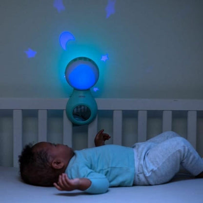 3-in-1 Baby-Nachtlicht & Soundmaschine – Tragbare beruhigende Schlafhilfe