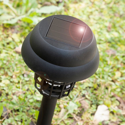 Solar-Powered LED Insect & Mosquito Killer Garden Light – Automatic Outdoor Bug Zapper