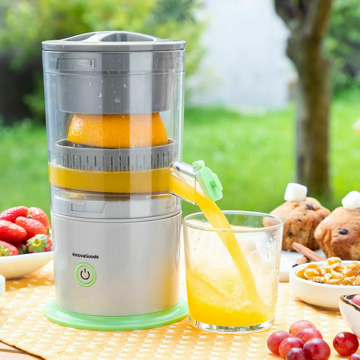 Portable Rechargeable Electric Citrus Juicer & Fruit Squeezer
