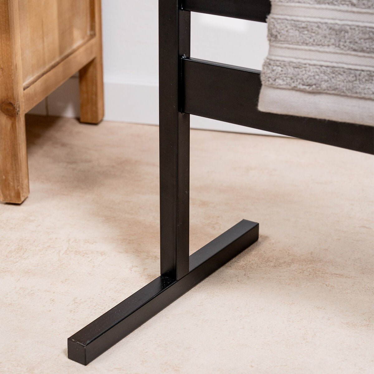 Electric Towel Warmer – 10 Bars, Wall/Floor Mount | Carbon Steel