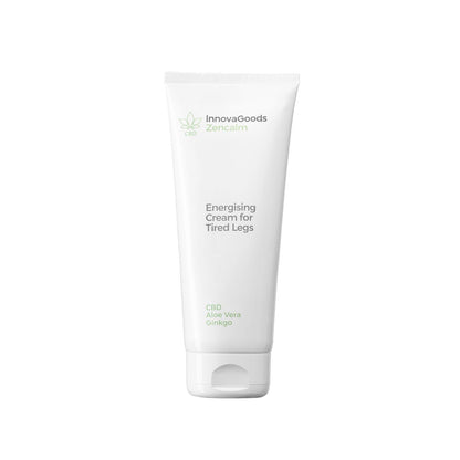 Energising CBD Leg Cream 200ml – Soothing Aloe Vera & Ginkgo Body Cream for Tired Legs