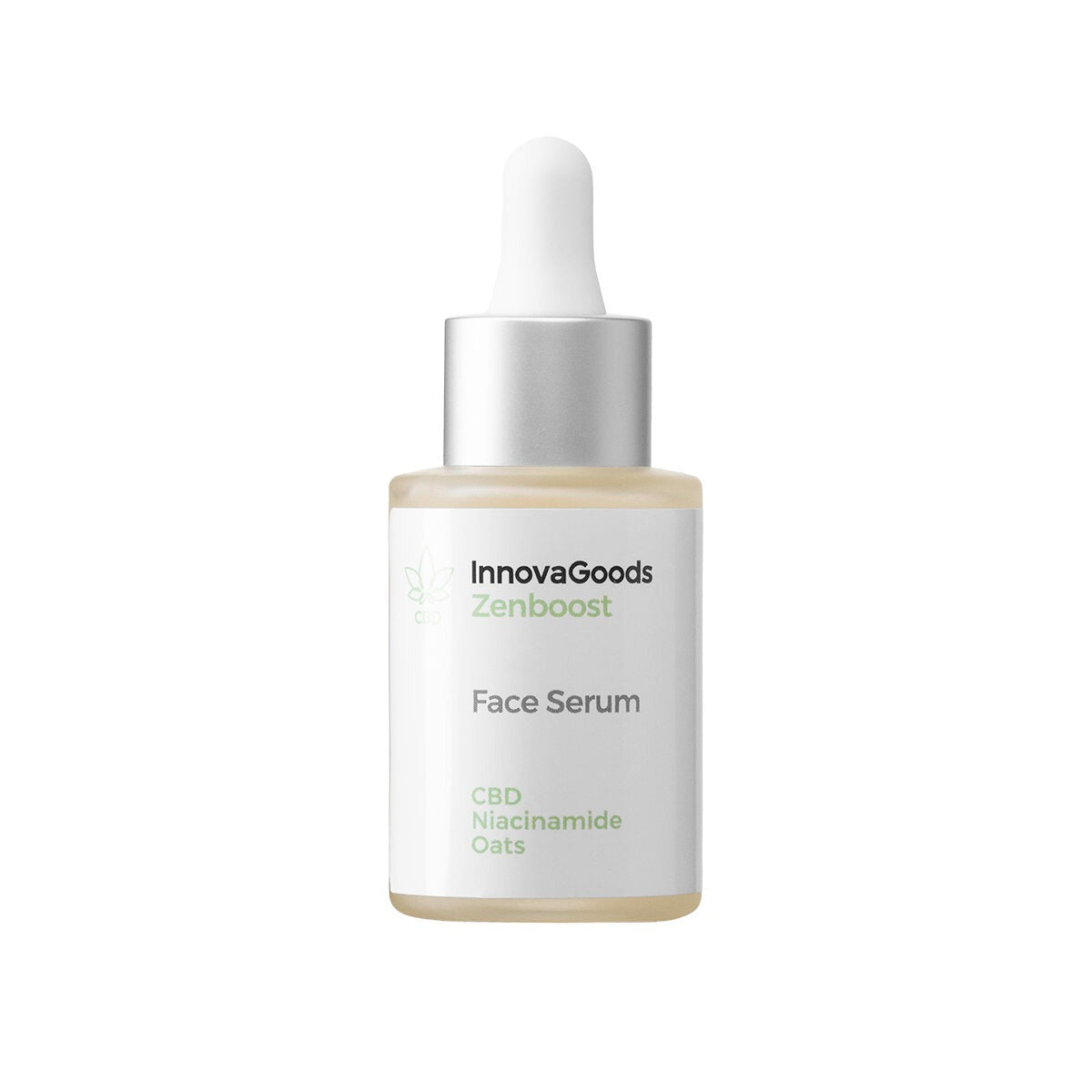 CBD-Gesichtsserum mit Niacinamid & Hafer – Zenboost Gesichtsserum 30ml