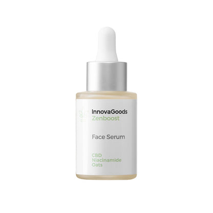 CBD-Gesichtsserum mit Niacinamid & Hafer – Zenboost Gesichtsserum 30ml