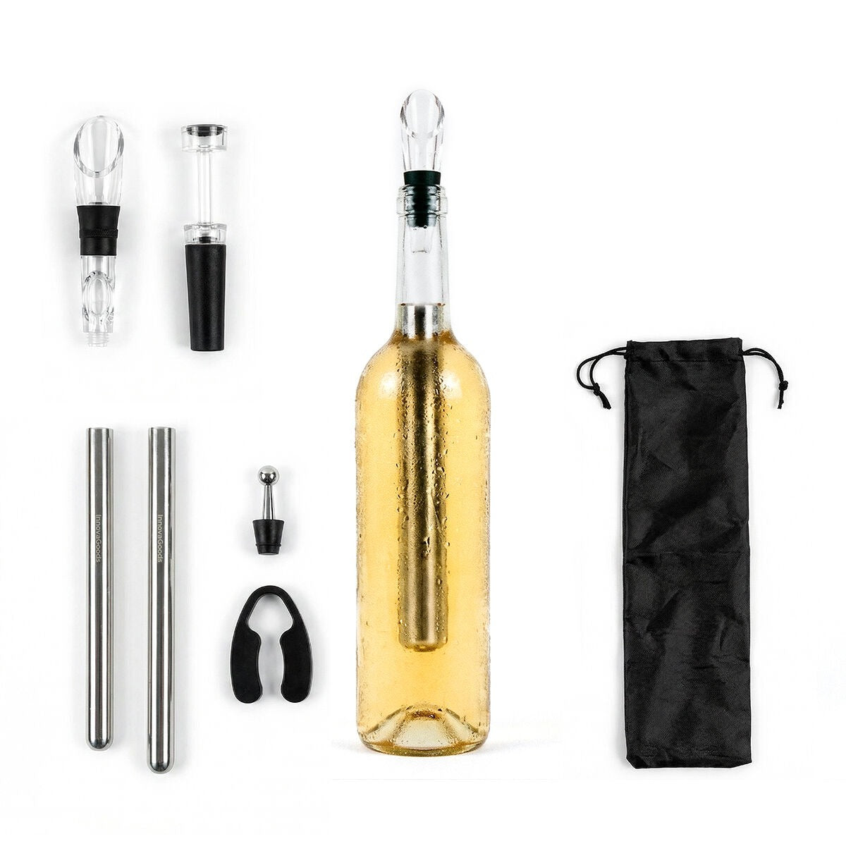 Coffret d'accessoires de vin 7 pièces – Coffret cadeau de vin professionnel