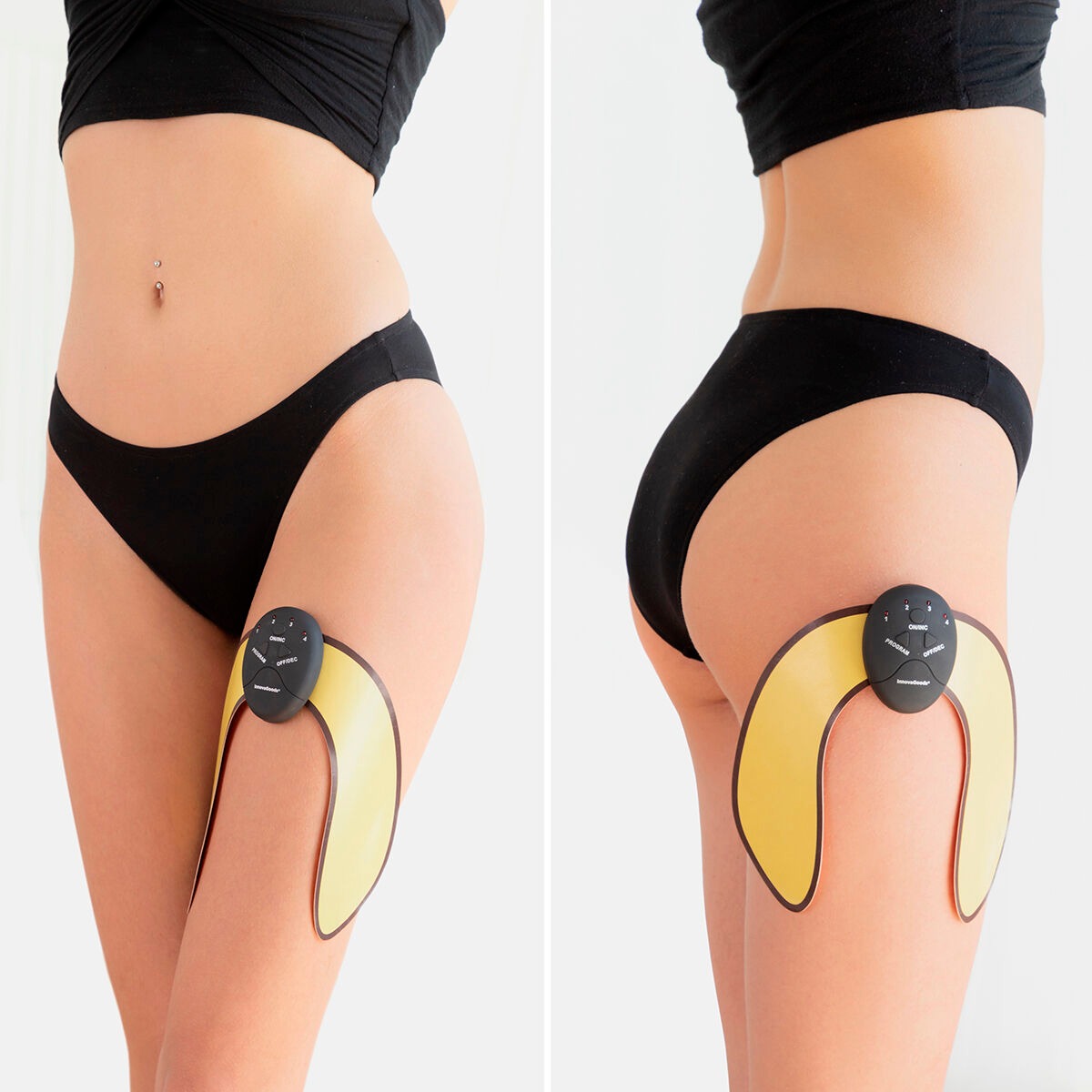 Electric EMS Muscle Stimulator – Glute Toning Belt with Adjustable Massage & Training Modes