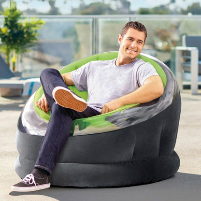 Inflatable Lounge Chair – Comfortable Indoor & Outdoor Relaxation Seat with Cushioned Design