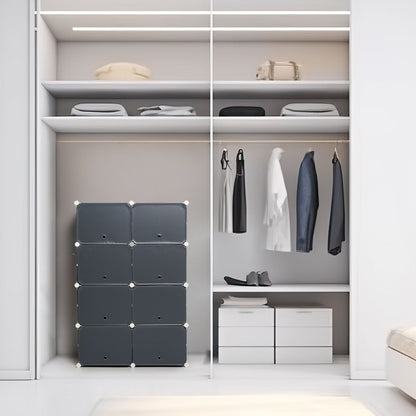 Modular Shoe Storage Cabinet – Stackable Space-Saving Organizer