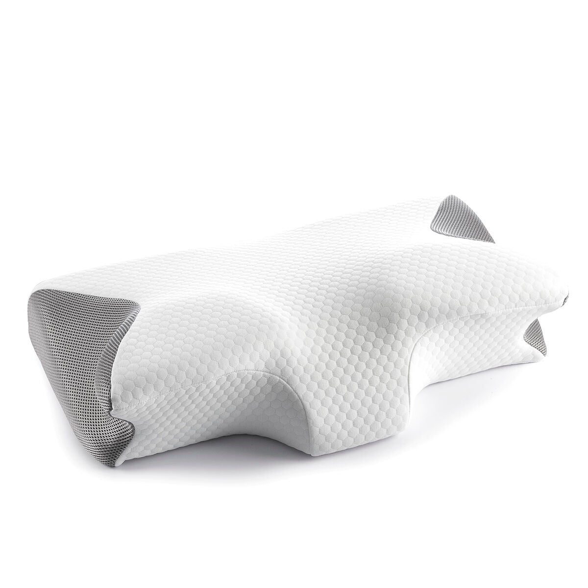 Oreiller cervical – Contours ergonomiques | Mousse à mémoire de forme pour le soutien cervical