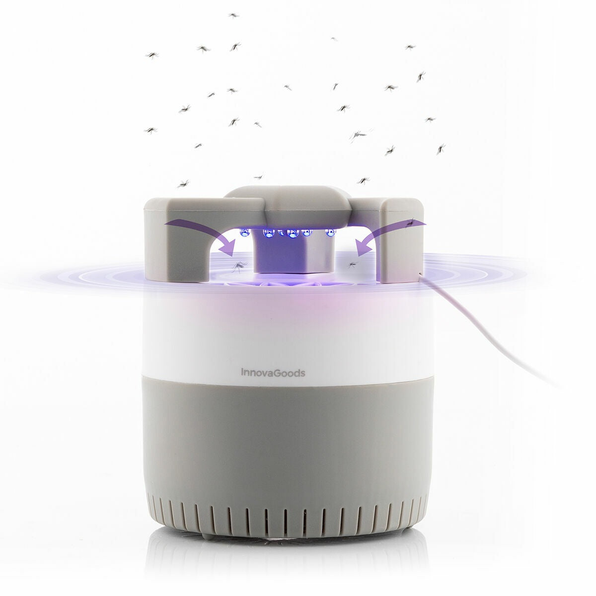 Silent Electric Anti-Mosquito Suction Lamp with UV Light Trap
