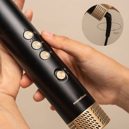 5-in-1 Ionen-Haartrockner & Styler – Multifunktionales Haarstyling-Set
