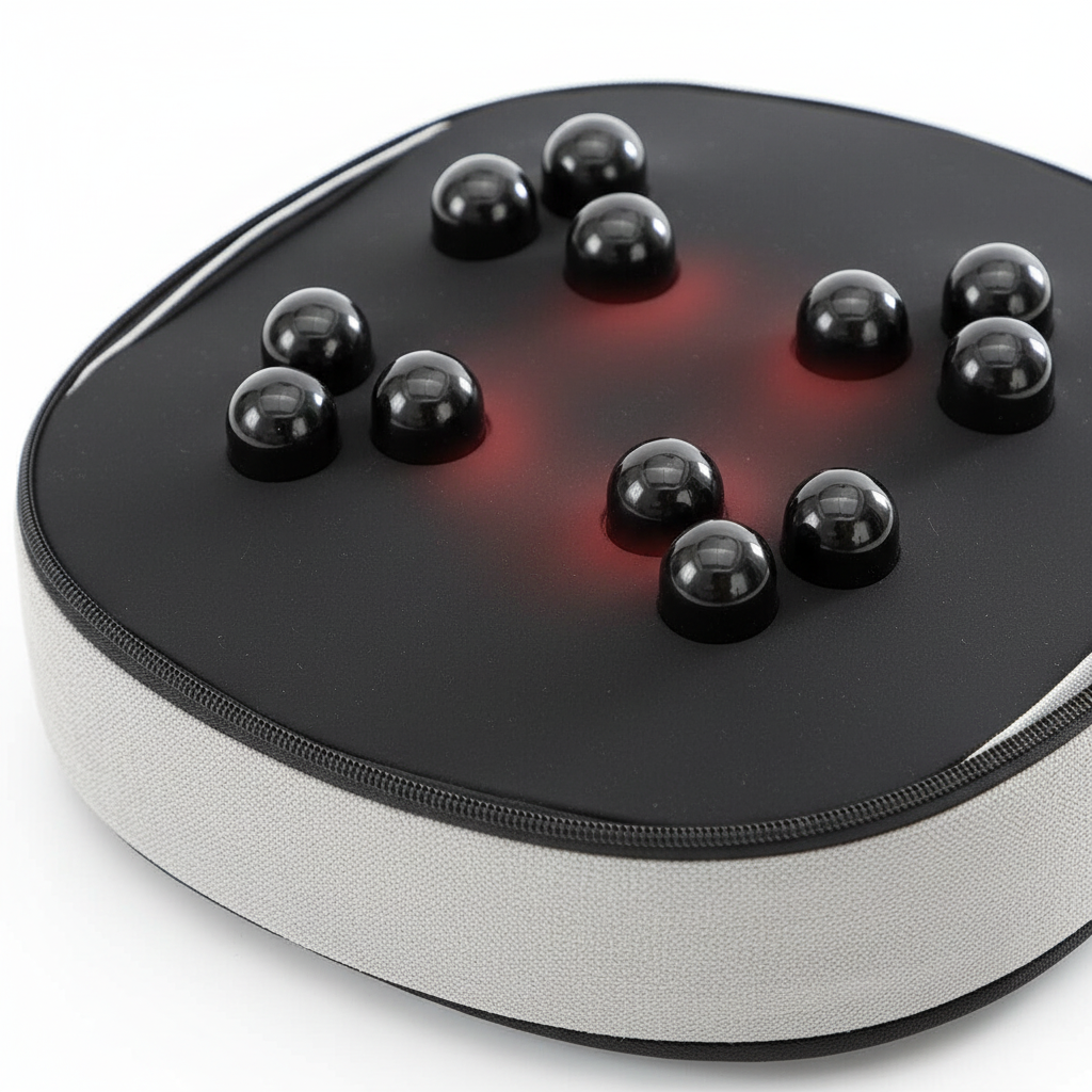 Massage nodes close-up