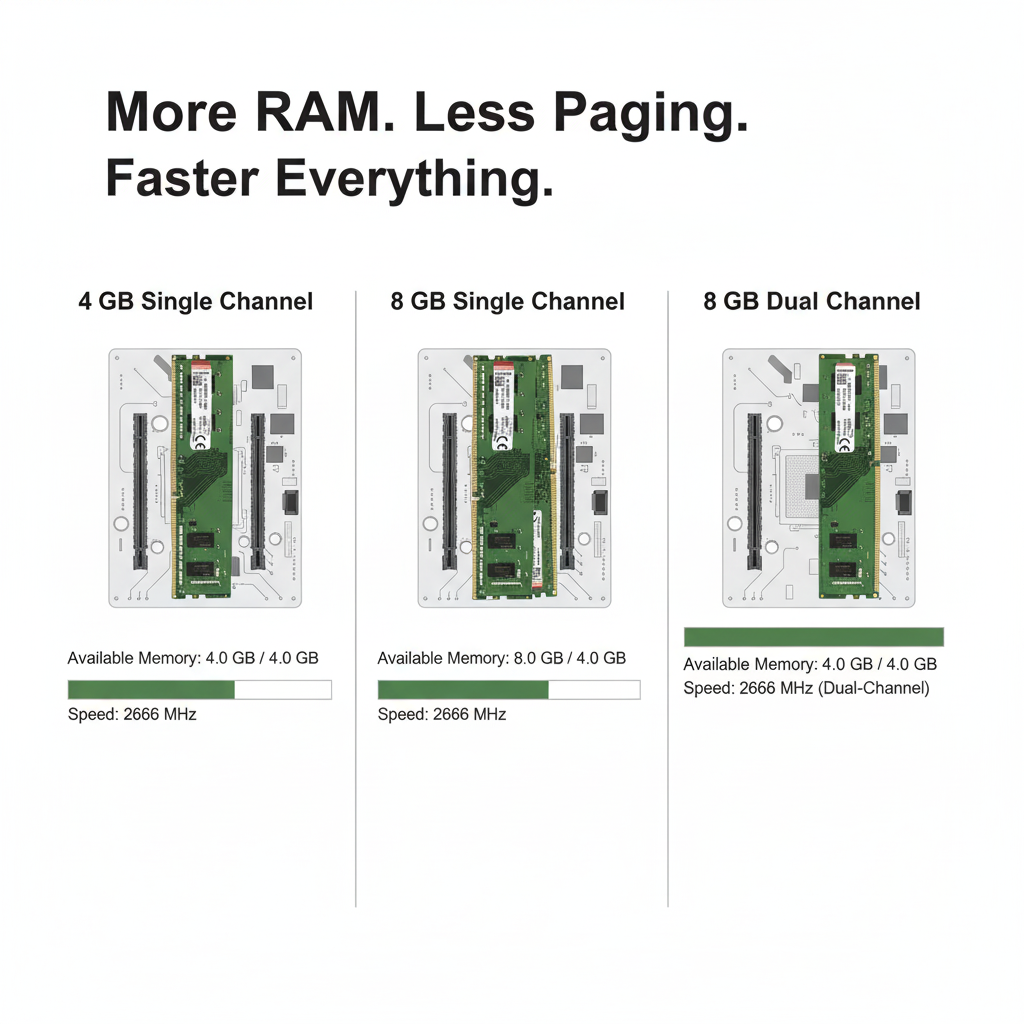 RAM upgrade path