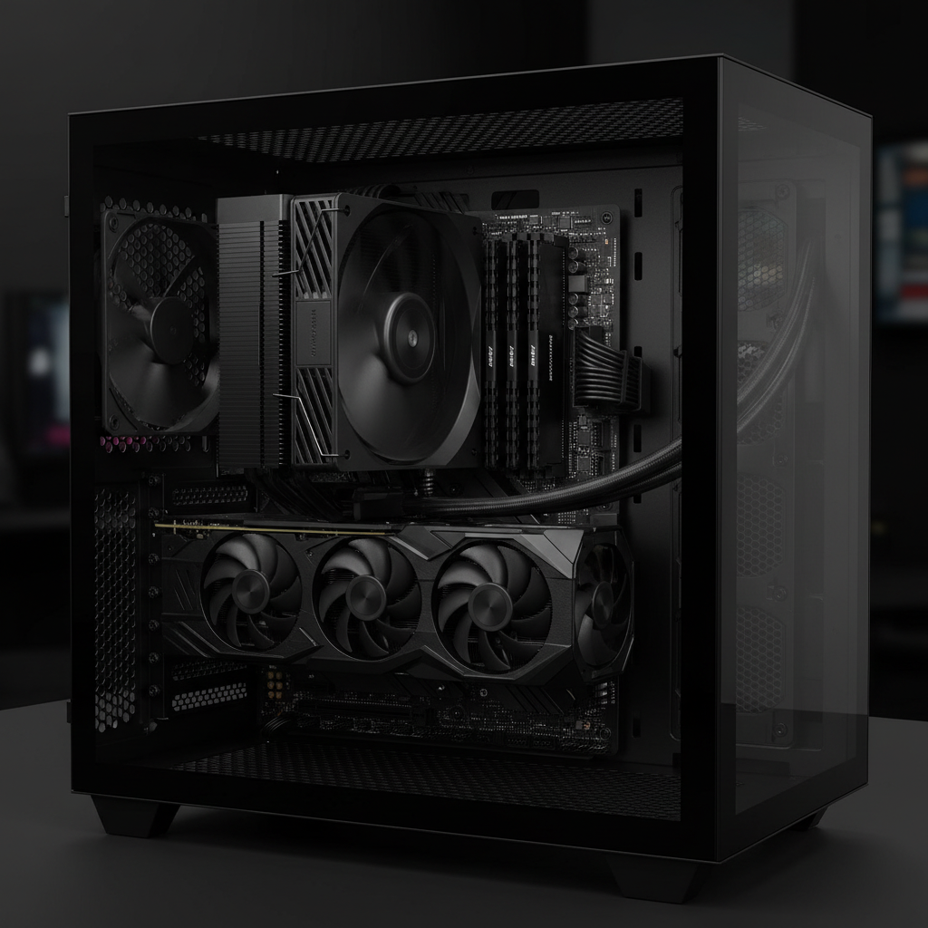 Stealth black build