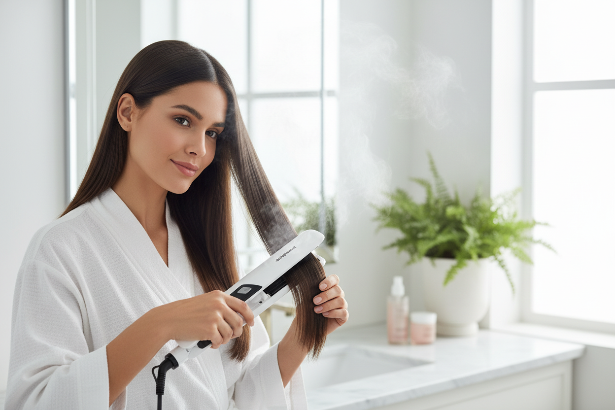 Steam straightening lifestyle