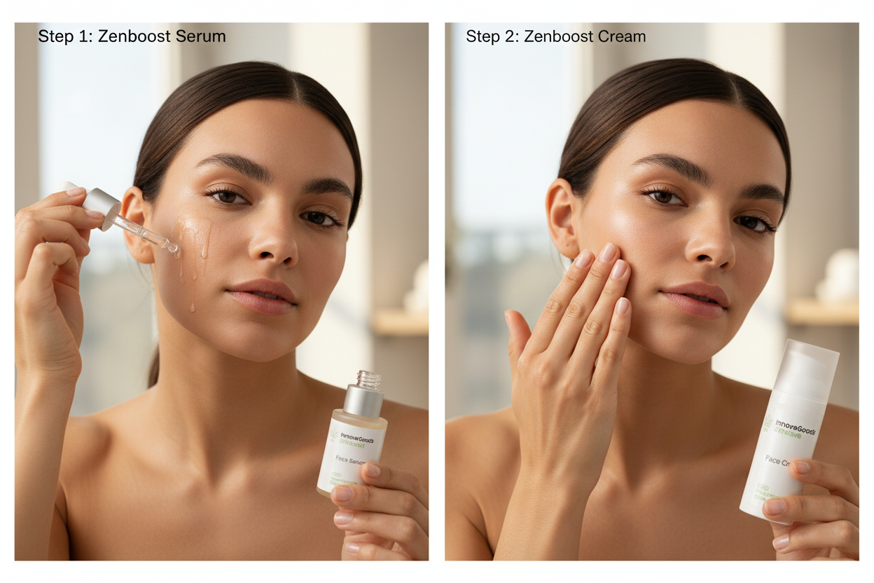 Two-step routine diptych