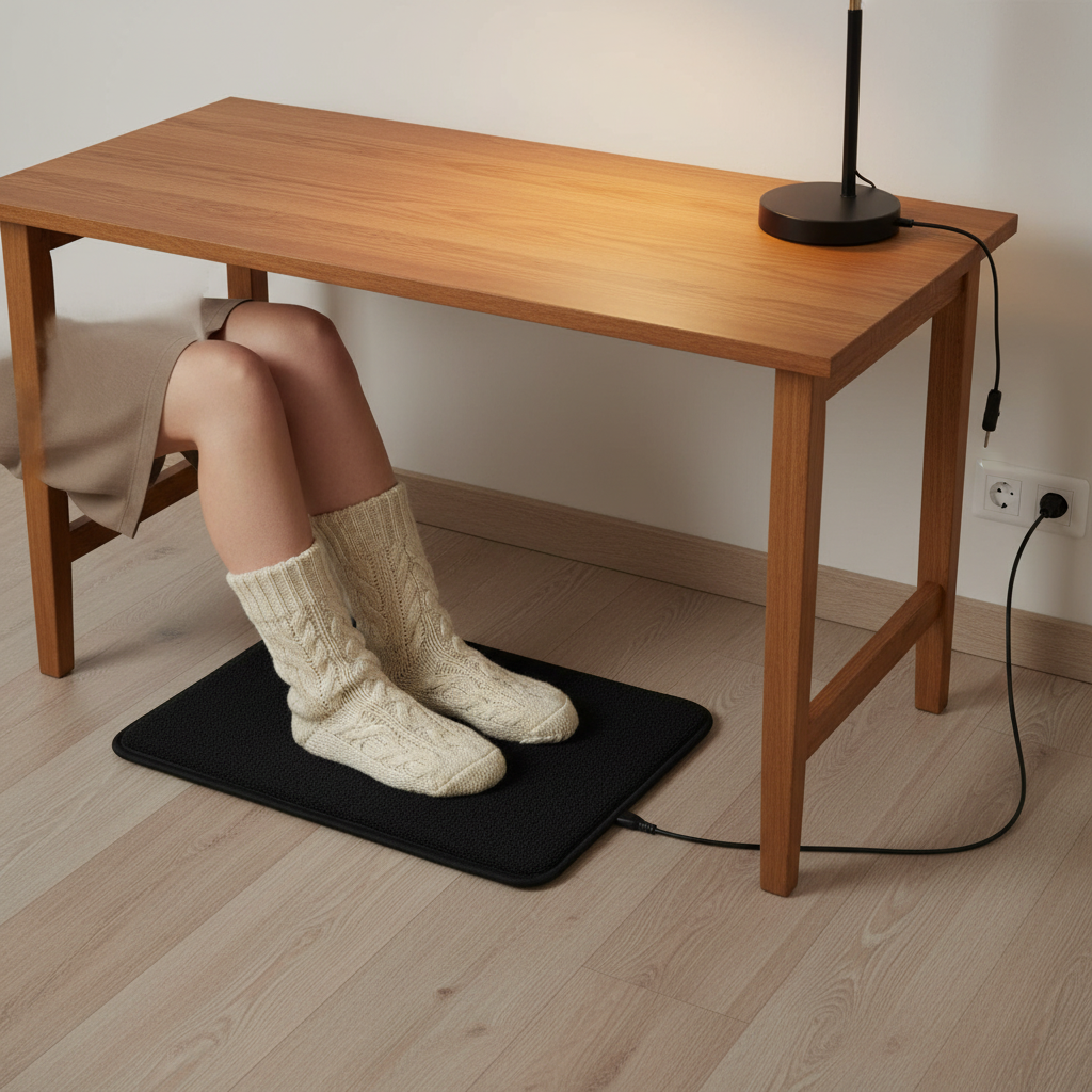 Under-desk lifestyle
