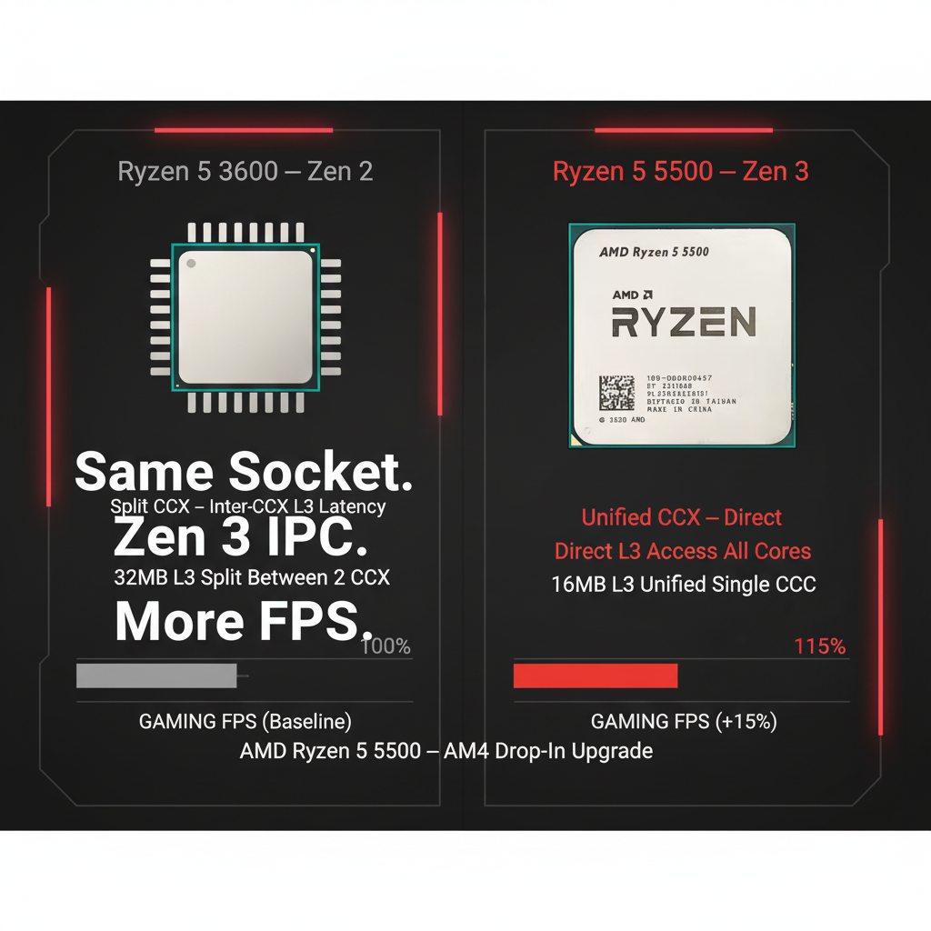 Zen 2 vs Zen 3 comparison